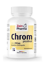 Zein Pharma - Chromium Picolinate, 250mcg - 120 caps
