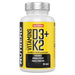 Nutrend - Vitamins D3 + K2 - 90 caps