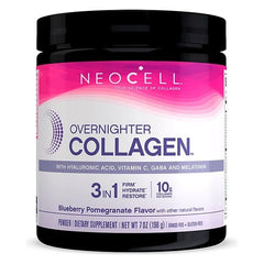 NeoCell - Overnighter Collagen - Blueberry Pomegranate - 198g