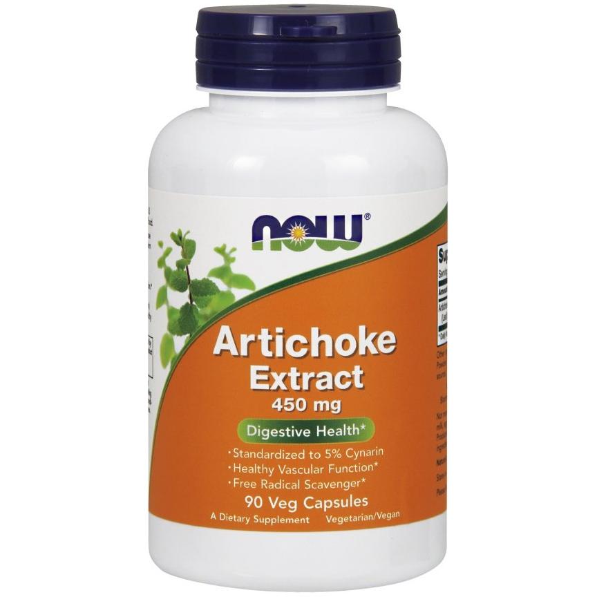 NOW Foods - Artichoke Extract, 450mg - 90 vcaps