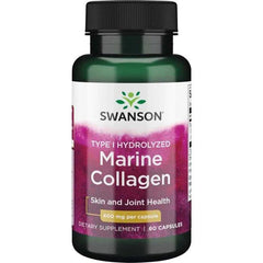 Swanson - Type I Hydrolyzed Marine Collagen - 60 caps