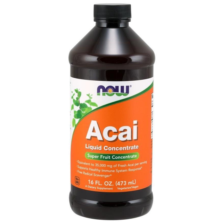 NOW Foods - Acai Liquid Concentrate - 473 ml.