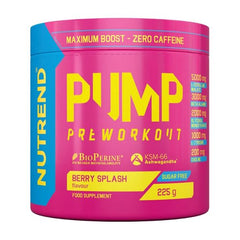 Pump Pre-Workout