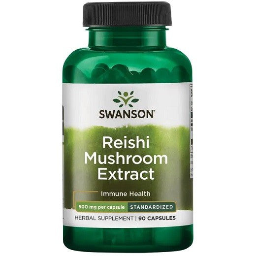 Swanson - Reishi Mushroom Extract, 500mg - 90 caps