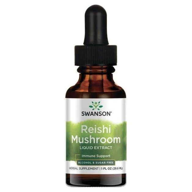 Swanson - Reishi Mushroom Liquid Extract, Alcohol & Sugar-Free