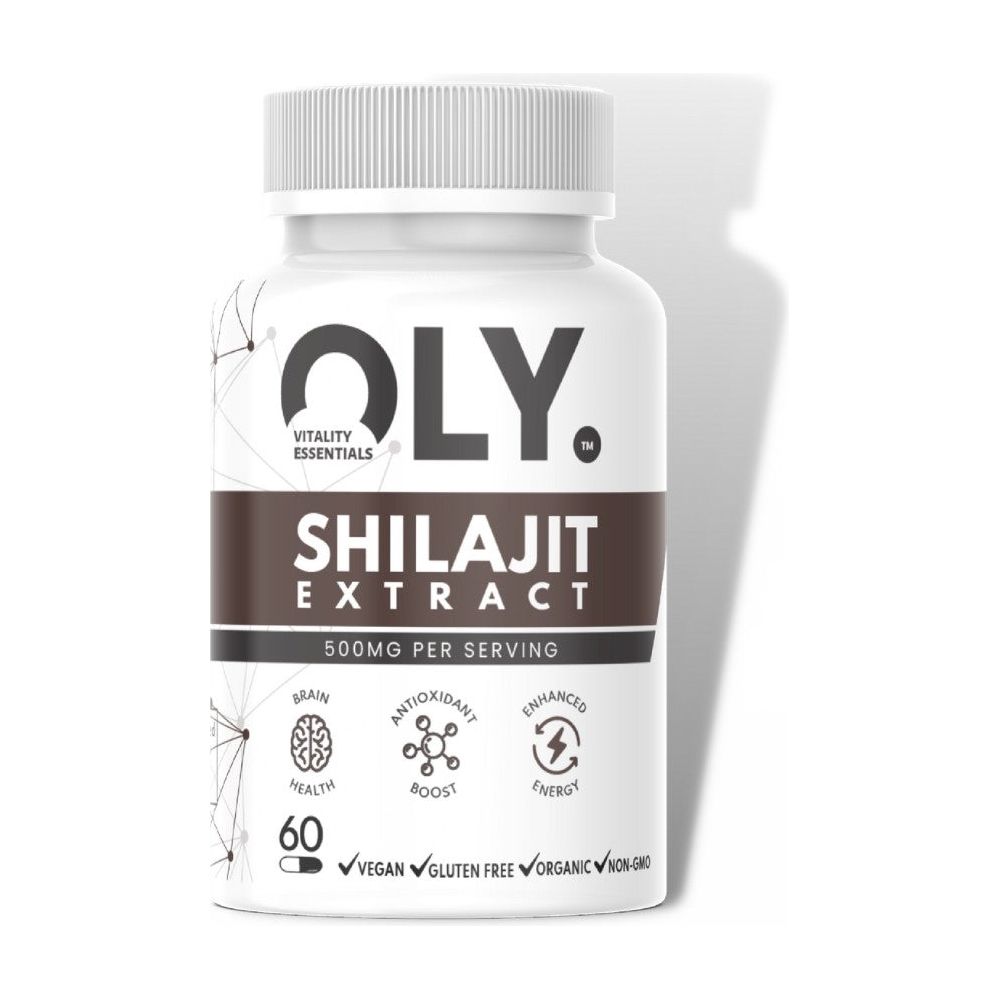 Oly - Shilajit Extract, 500mg - 60 vcaps