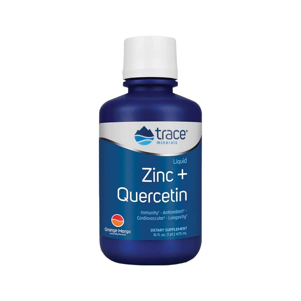 Trace Minerals - Liquid Zinc + Quercetin - 16 fl. oz.