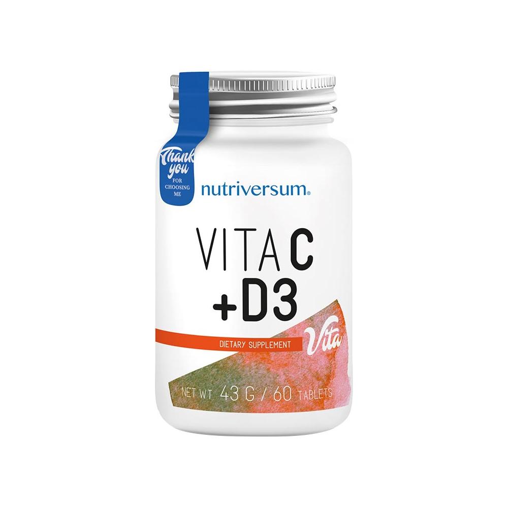 Nutriversum - C+D3 - VITA - 60 Tablets