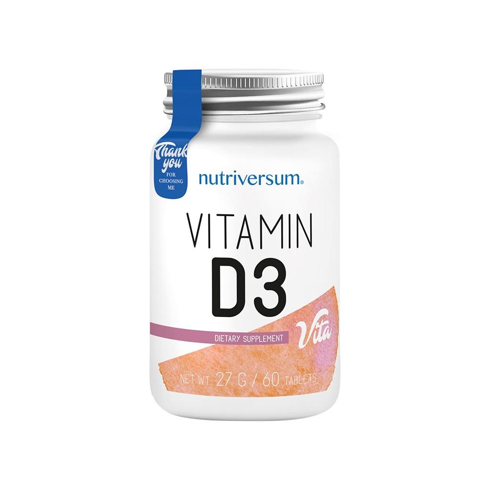 Nutriversum - Vitamin D3 4000 IU - VITA - 60 Tablets