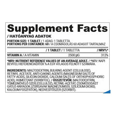 Nutriversum - Vitamin A - VITA - 60 Tablets