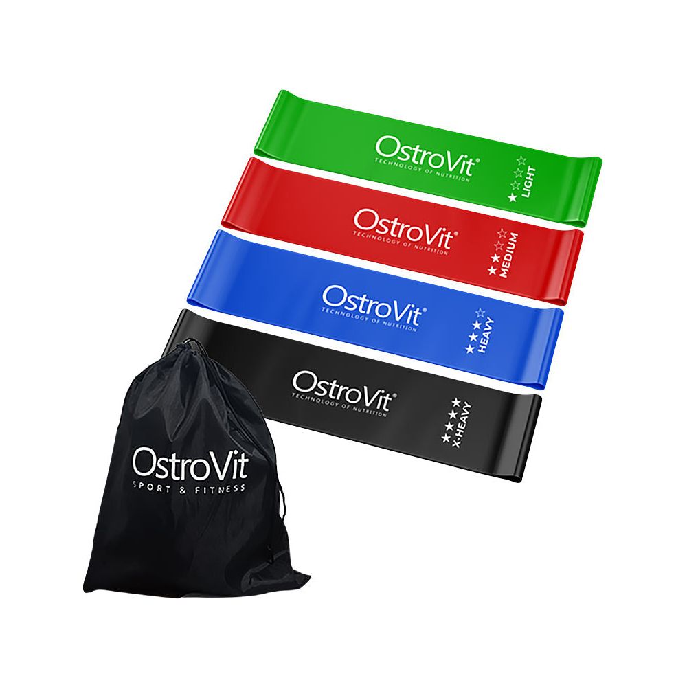 OstroVit - Training Bands 4 pcs + bag - 1 pc