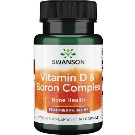 Swanson - Vitamin D & Boron Complex - 60 caps