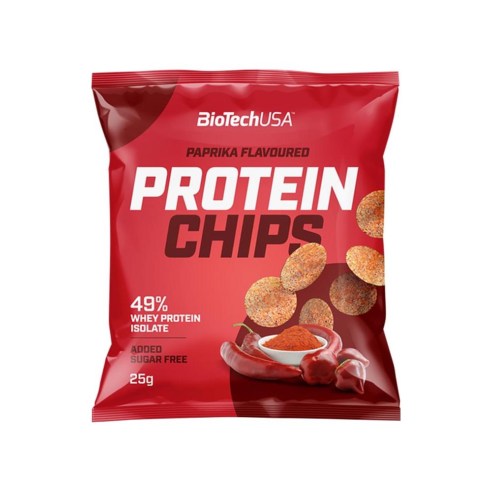 BioTechUSA - Protein Chips - Paprika Flavoured - 25 g