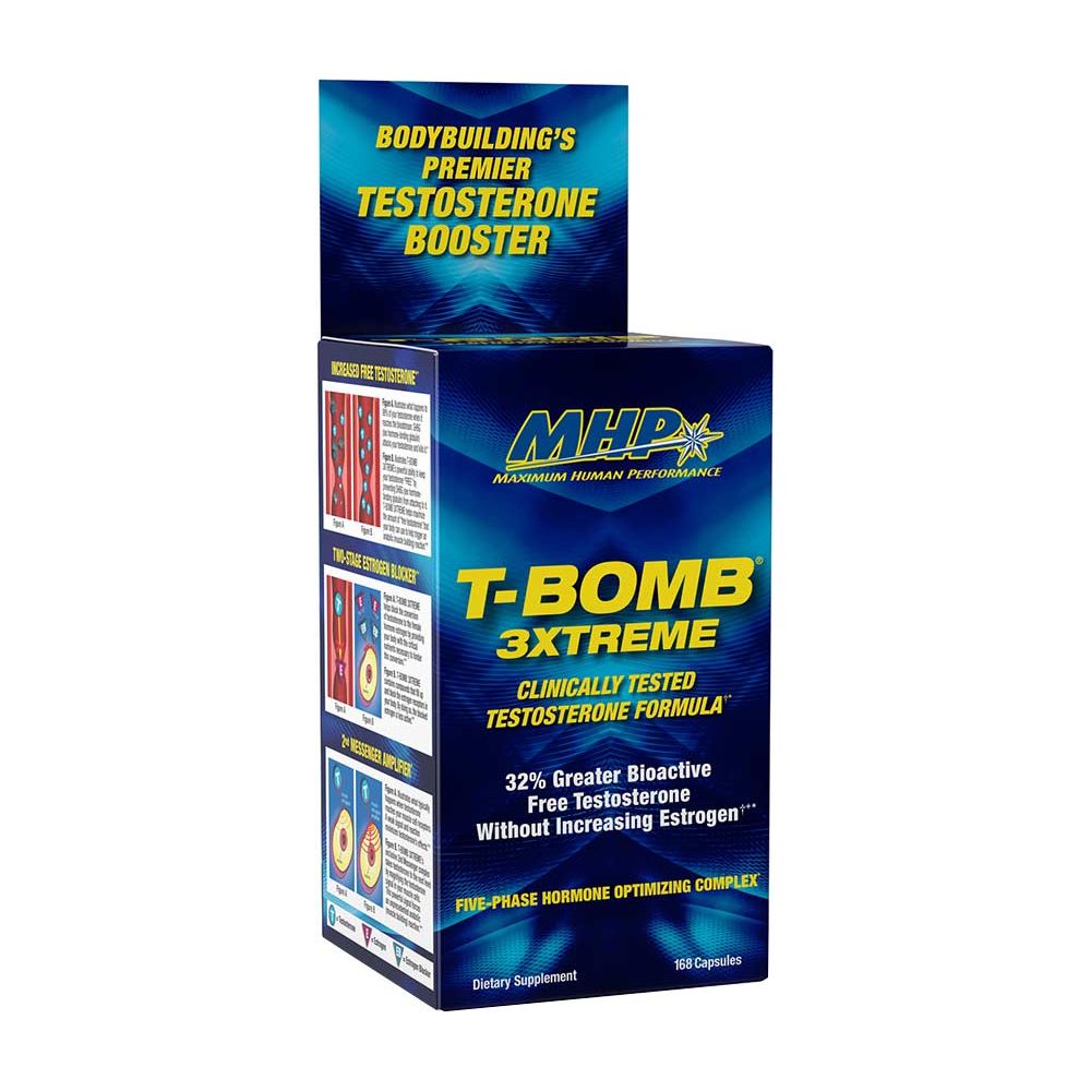 MHP - T-Bomb 3XTREME - 168 Tablets