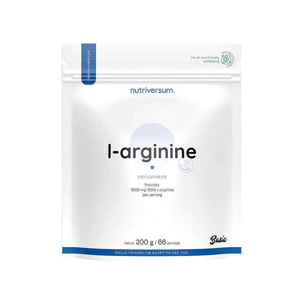 Nutriversum - L-Arginine, Unflavored - 200 g