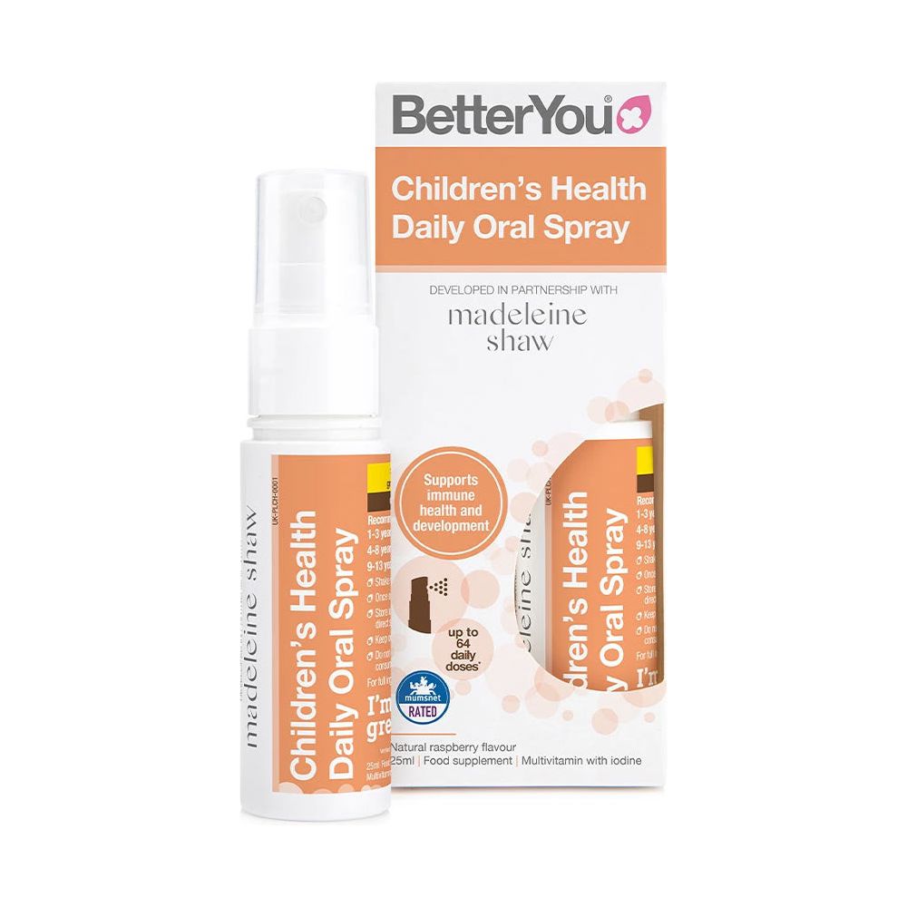 BetterYou - Children's Health Daily Oral Spray, Raspberry - 25