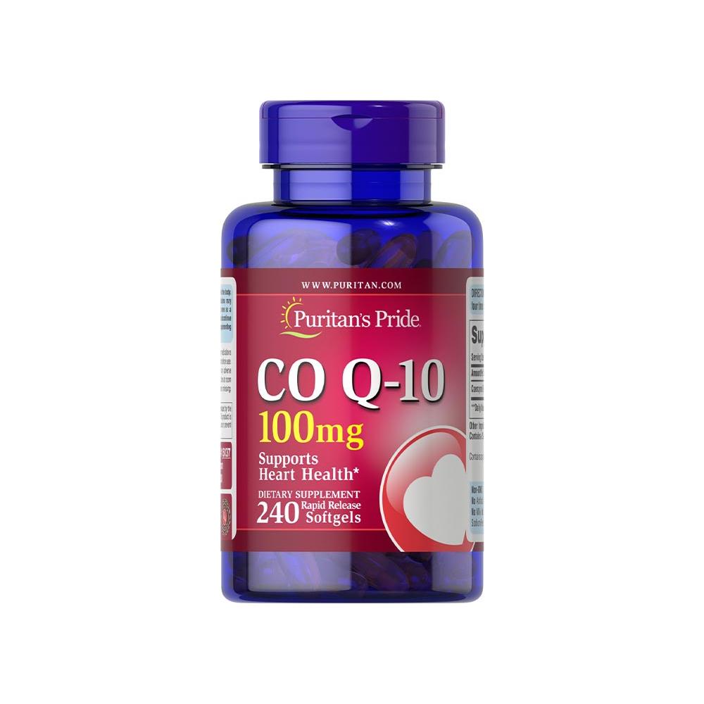 Puritan's Pride - Co Q-10 100 mg - 240 Softgels