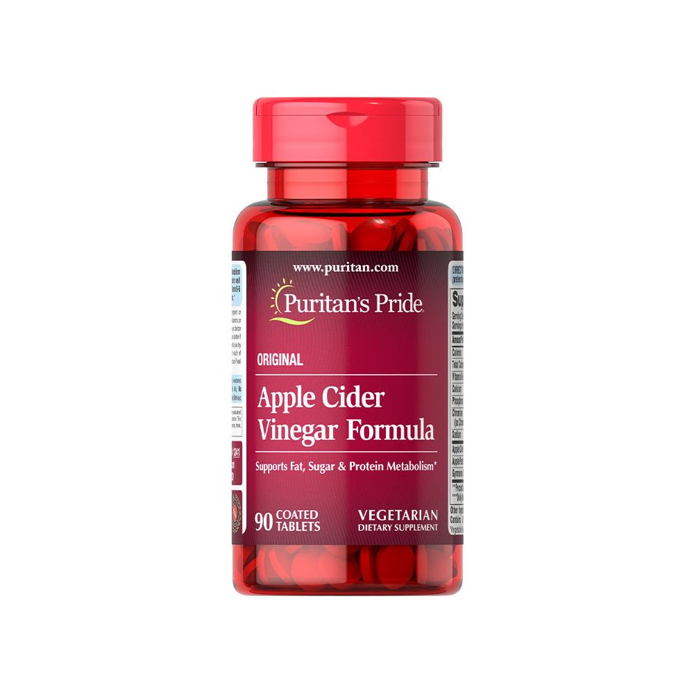 Puritan's Pride - Apple Cider Vinegar Formula - 90 Tablets