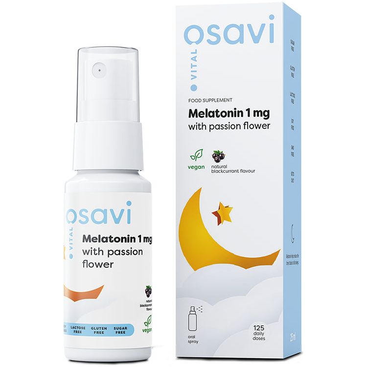 Osavi - Melatonin with Passion Flower Oral Spray, 1mg