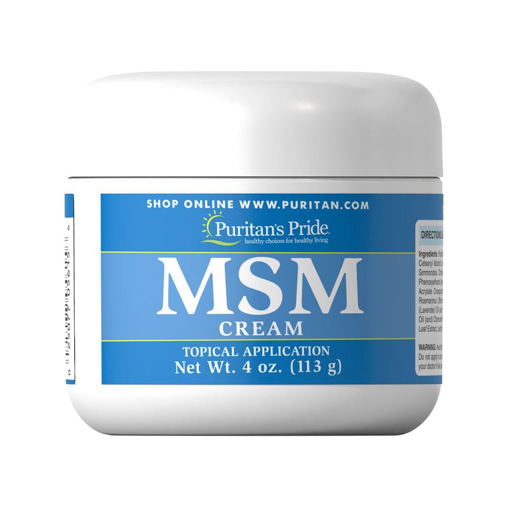 Puritan's Pride - MSM Cream - 4 fl. oz.