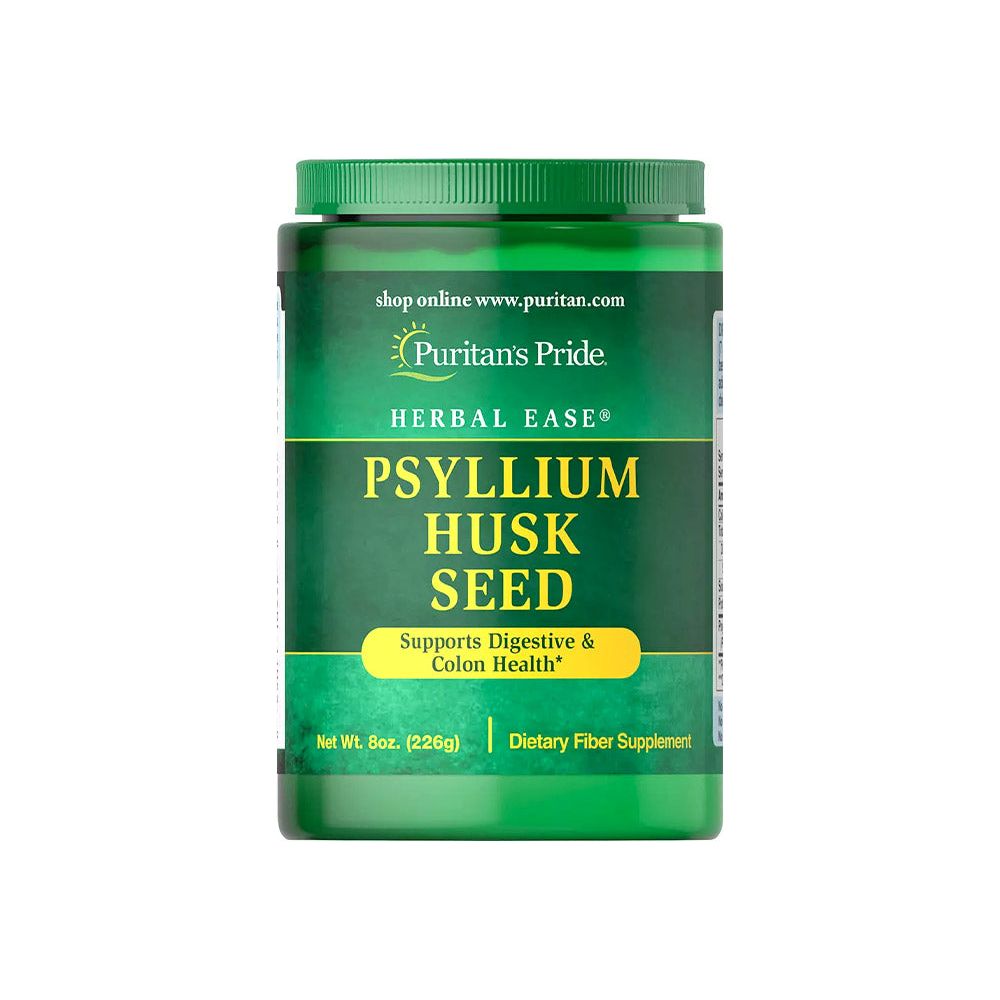 Puritan's Pride - Psyllium Husk Seed 100% Natural - 226 g