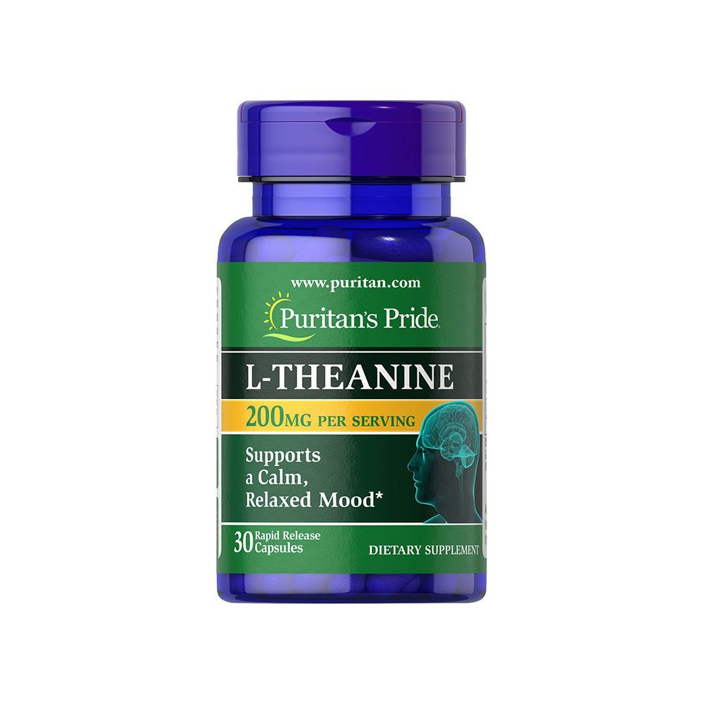 Puritan's Pride - L-Theanine 200 mg per serving - 30 Rapid