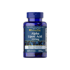 Puritan's Pride - Alpha Lipoic Acid 300 mg - 60 Softgels