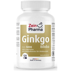 Zein Pharma - Ginkgo Biloba 5000, 100mg - 120 caps