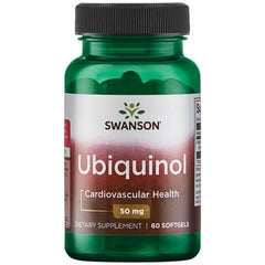 Swanson - Ubiquinol, 50mg - 60 softgels