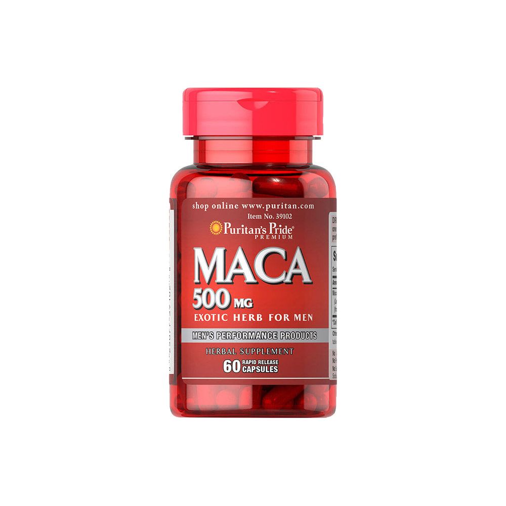 Puritan's Pride - Maca 500MG - 60 Capsules