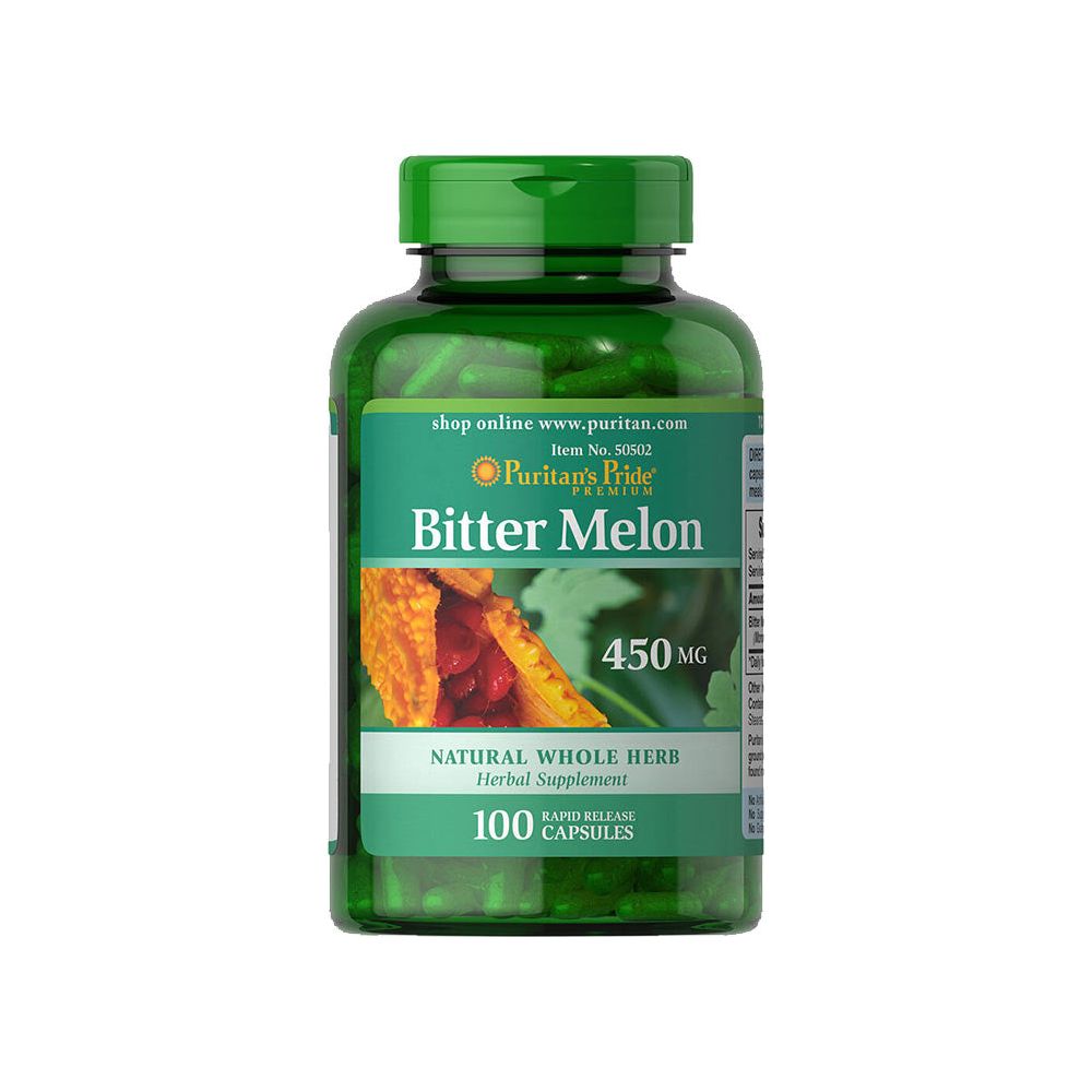 Puritan's Pride - Bitter Melon 450 mg - 100 Capsules