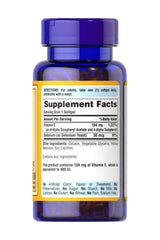 Puritan's Pride - Vitamin E-400 IU with Selenium 50 mcg - 100