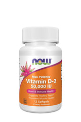 Now Foods - Vitamin D-3 50.000 IE