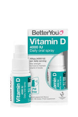 Better You - DLux 4000 Daglig Vitamin D Oral Spray, Naturlig Pebermynte - 15 ml.