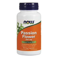 NOW Foods - Passion Flower, 350mg - 90 vcaps