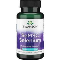 Swanson - SeMSC Selenium, 200mcg - 120 capsules